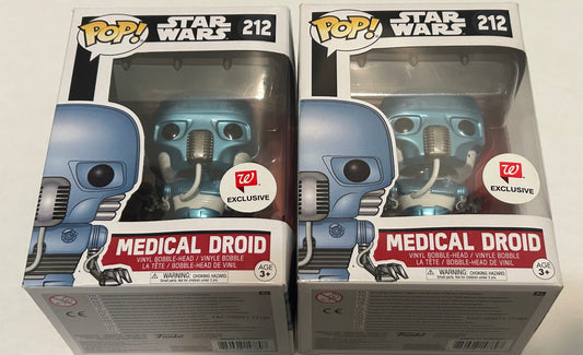 Funko Pop Medical Droid Walgreens Exclusive.