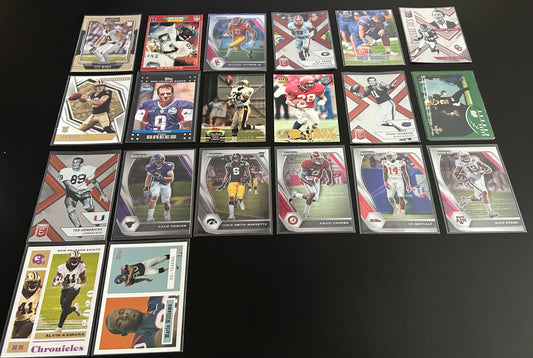 NFL $5 20 Card Lot #1