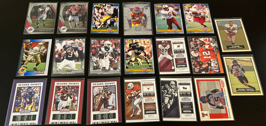 College Football $5 20 Card lot #6