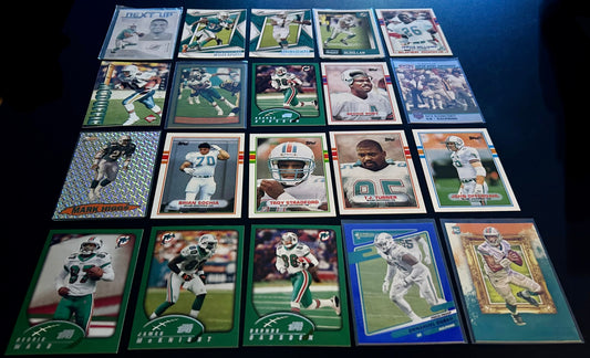 NFL Miami Dolphins $5 20 Card Lot #2