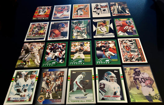 NFL Denver Broncos $5 20 Card Lot #3