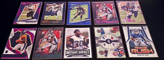 NFL Parallel Card Lot $10.00 10 Card Lot #1