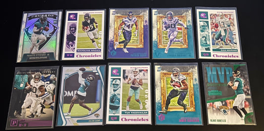 NFL Parallel Card Lot $10.00 10 Card Lot #2