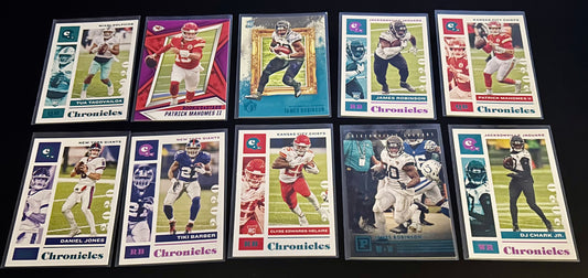 NFL Parallel Card Lot $10.00 10 Card Lot #3