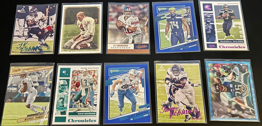 NFL Parallel Card Lot $10.00 10 Card Lot #5