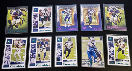 NFL Parallel Card Lot $10.00 10 Card Lot #6