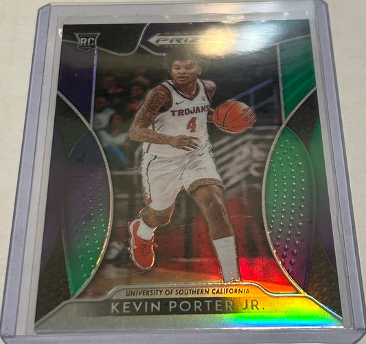 2019 Prizm Draft Picks Numbered Kevin Porter Jr.