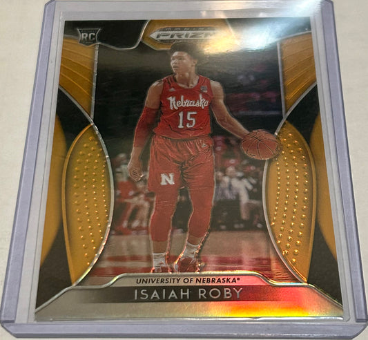 2019 Prizm Draft Picks Numbered Isaiah Roby