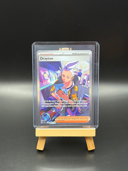 Drayton - 244/191 SV:08 Surging Sparks Illustration Rare NM