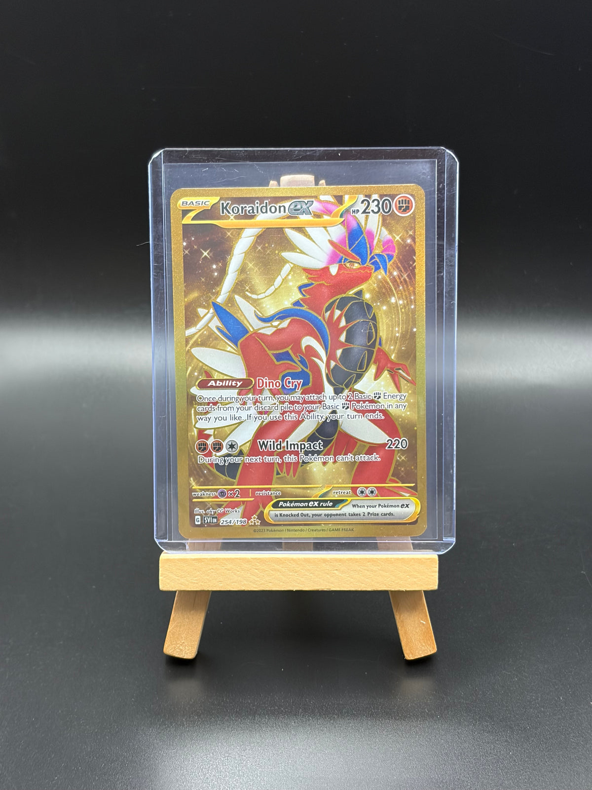 Koraidon EX (253) Scarlet & Violet Hyper Rare Base Set NM