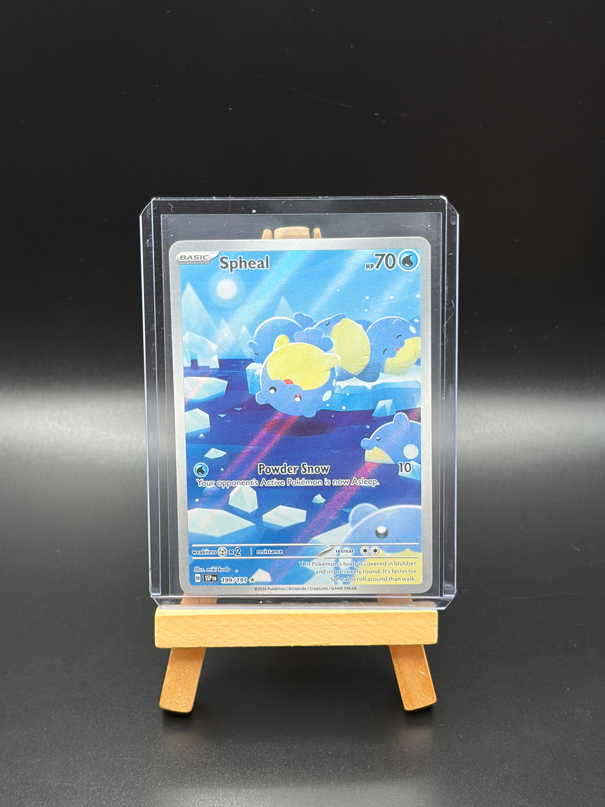 Spheal- 199/191 SV:08 Surging Sparks Illustration Rare LP