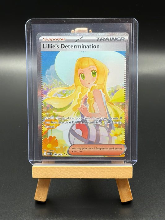 Lillie’s Determination Mega Evolution 184/132 Special Illustration Rare NM