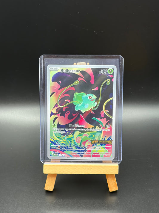 Bulbasaur Mega Evolution Stamped 133/132 Promo (MCAP) LP+