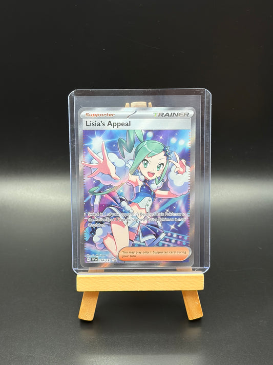 Lisia’s Appeal- 234/191 SV:08 Surging Sparks Illustration Rare NM