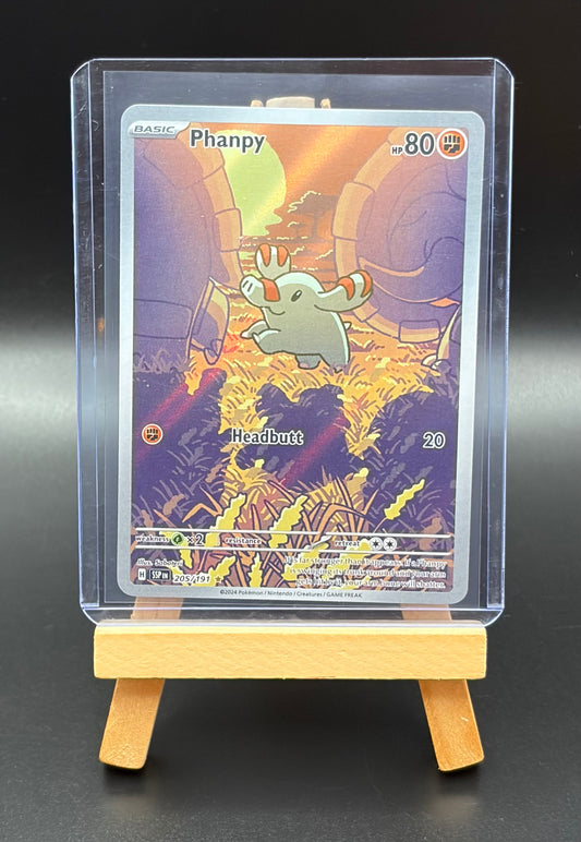 Phanpy - 205/191 SV:08 Surging Sparks Illustration Rare LP