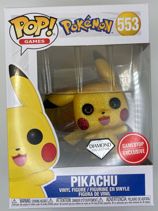 Funko Pop Pikachu Diamond Glitter GameStop Exclusive