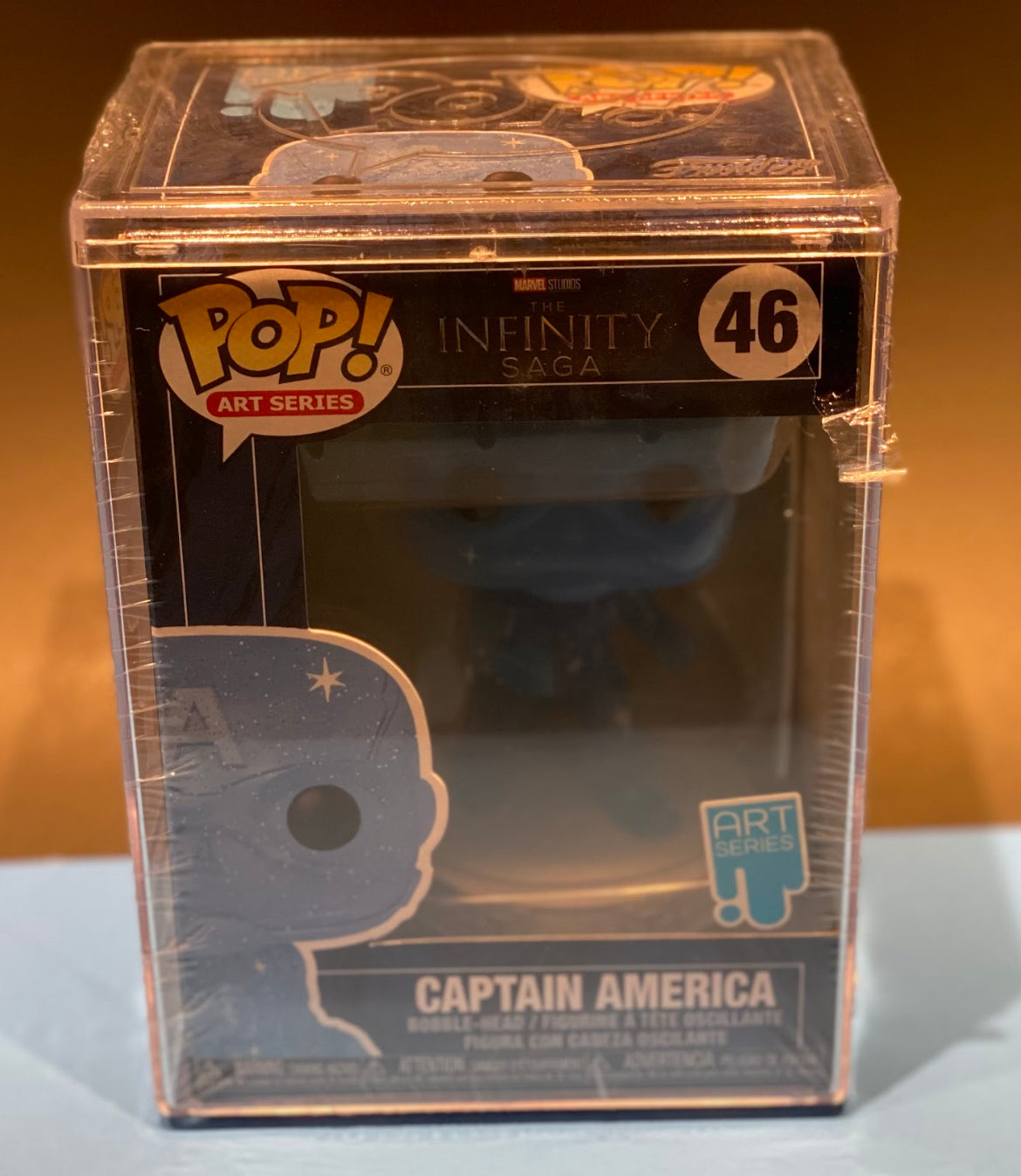 Funko Pop Captain America Blue